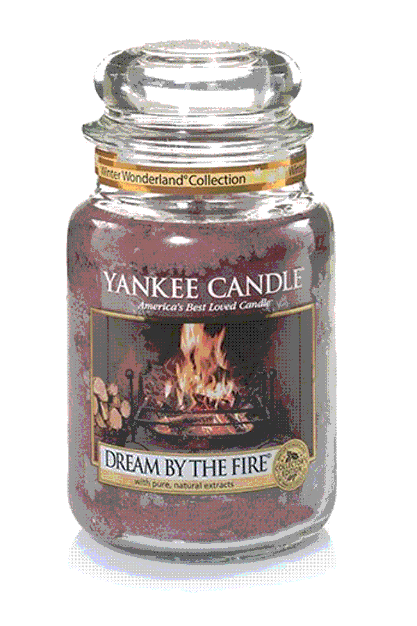 A Dream by the Fire scented candle.