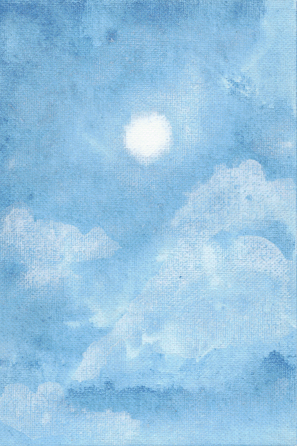 The sun above the road.