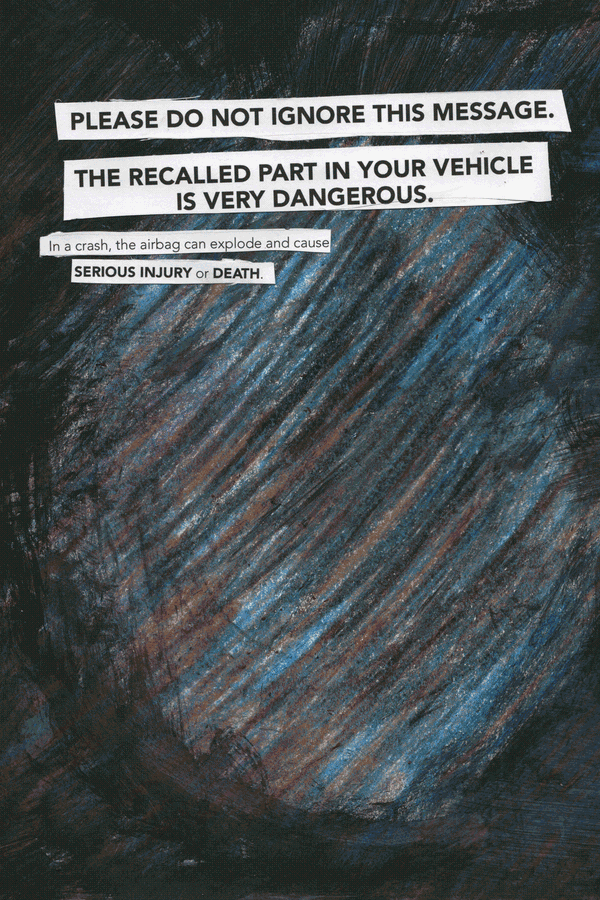 Everything went black. Alice realized the airbag had not saved her.